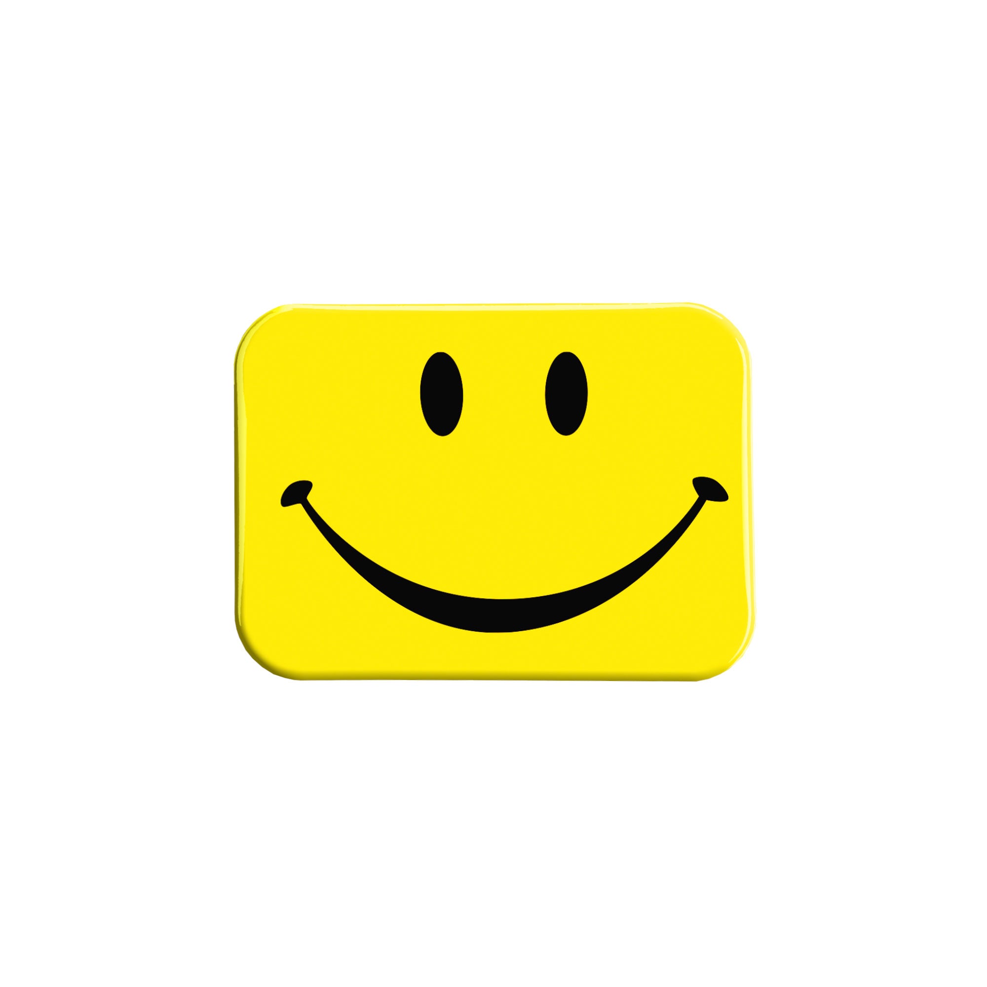 "Yellow Smiley Face" - 2.5" X 3.5" Rectangle Fridge Magnets