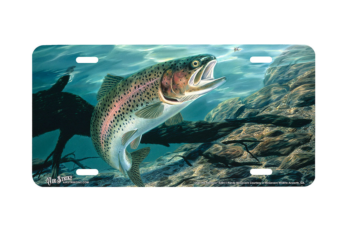 Airstrike® Fishing License Plates 5284-Over the