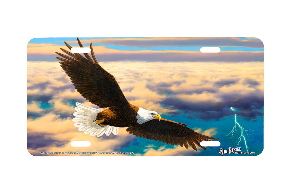 "Above The Storm" - Decorative License Plate