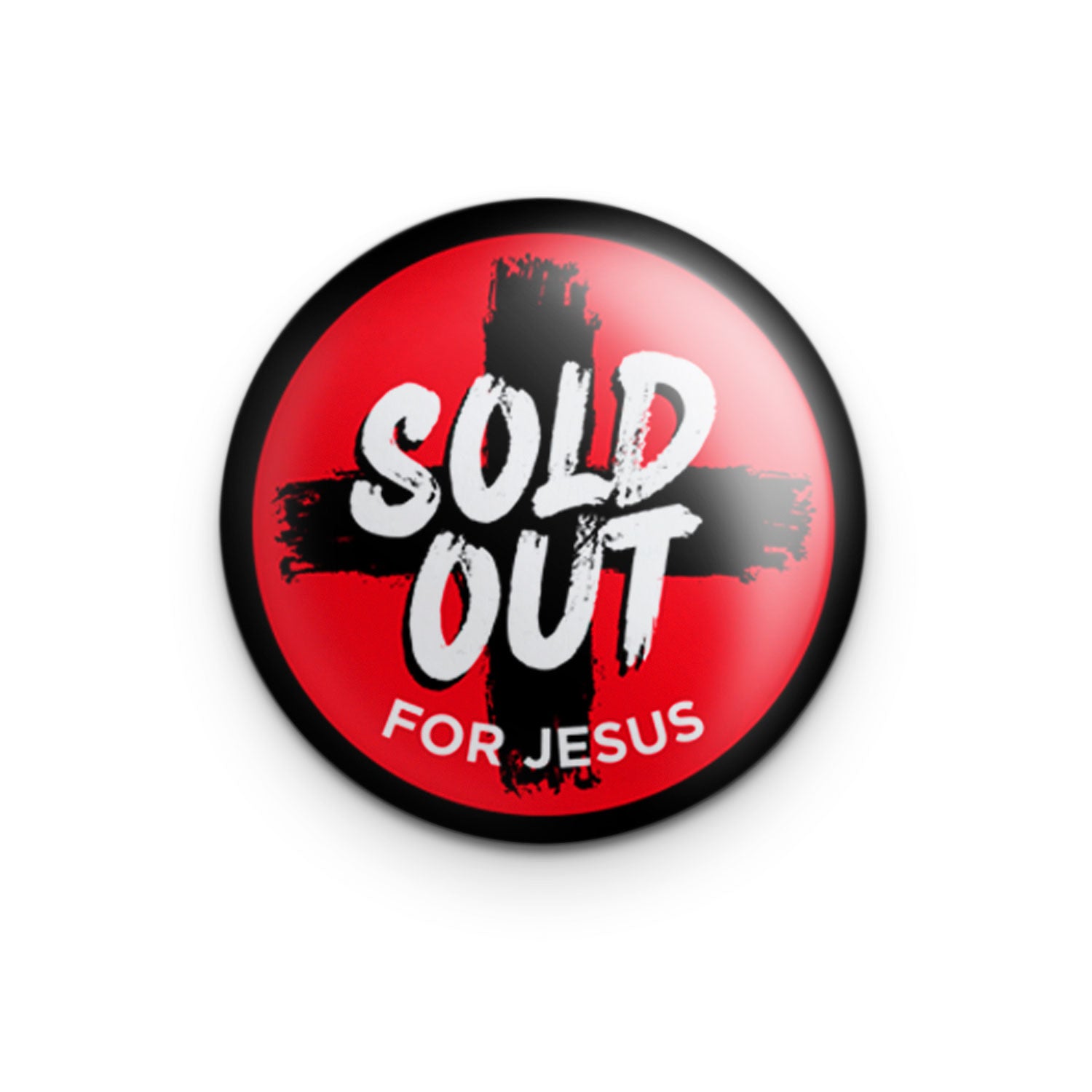 "Sold Out" - 1" Round Pinback Button