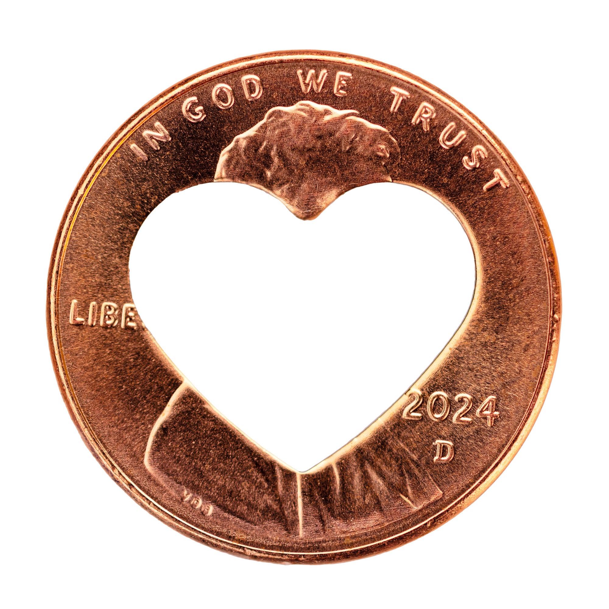 2024 Heart Pennies from Heaven Heart Penny