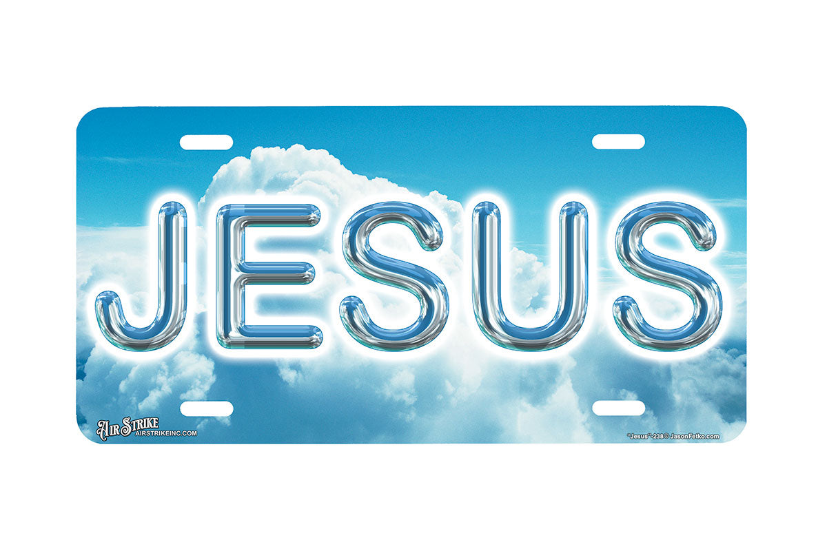 "Jesus" - Decorative License Plate