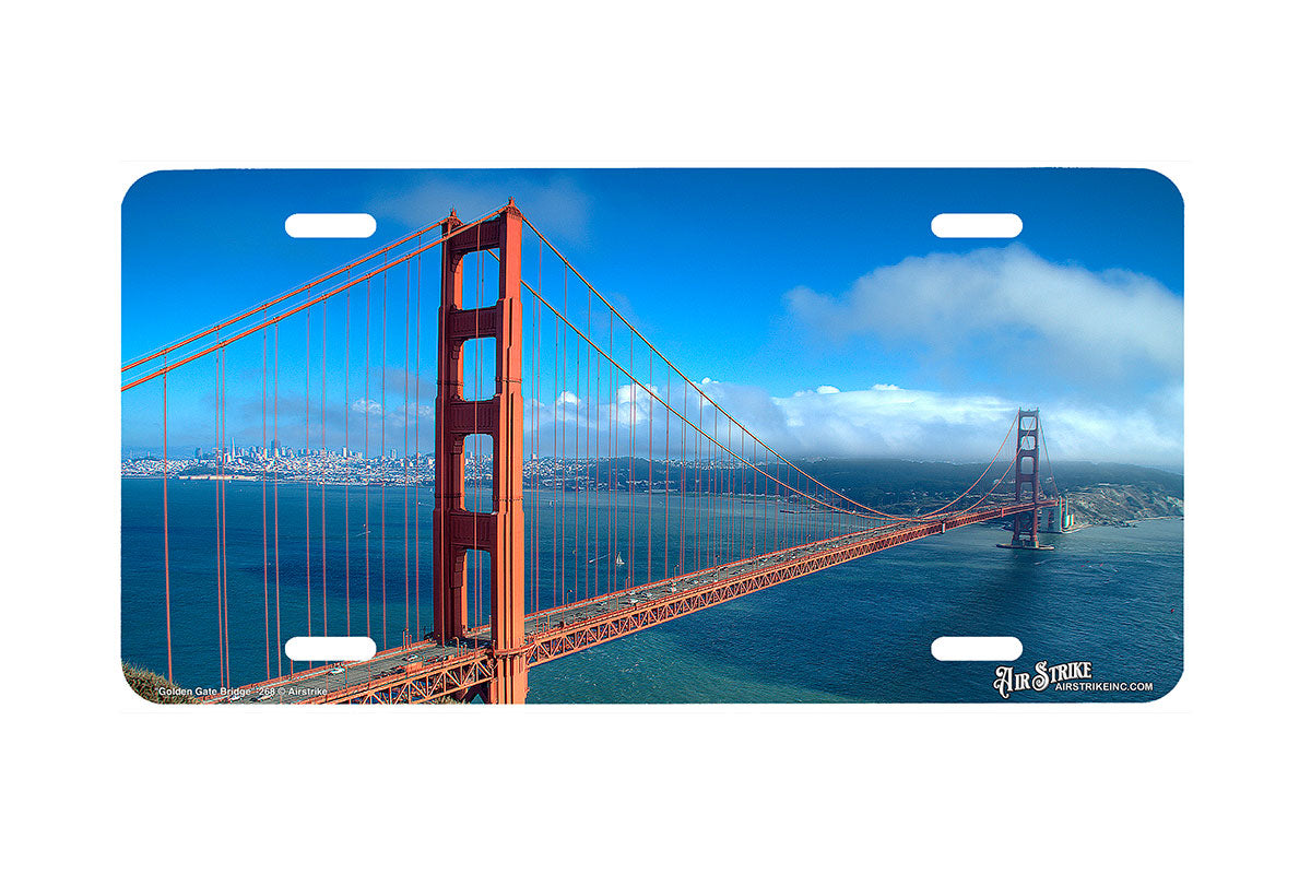 "Golden Gate Bridge" - Decorative License Plate