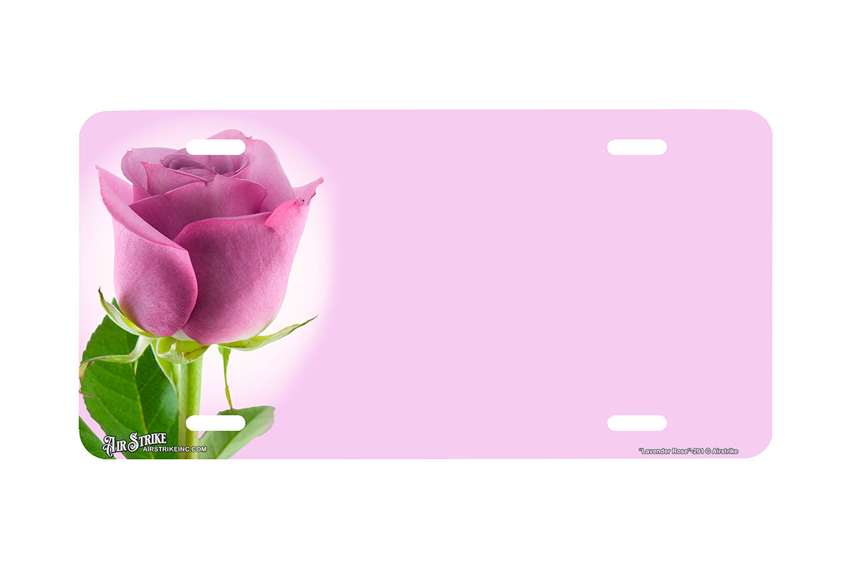 "Lavender Rose" - Decorative License Plate