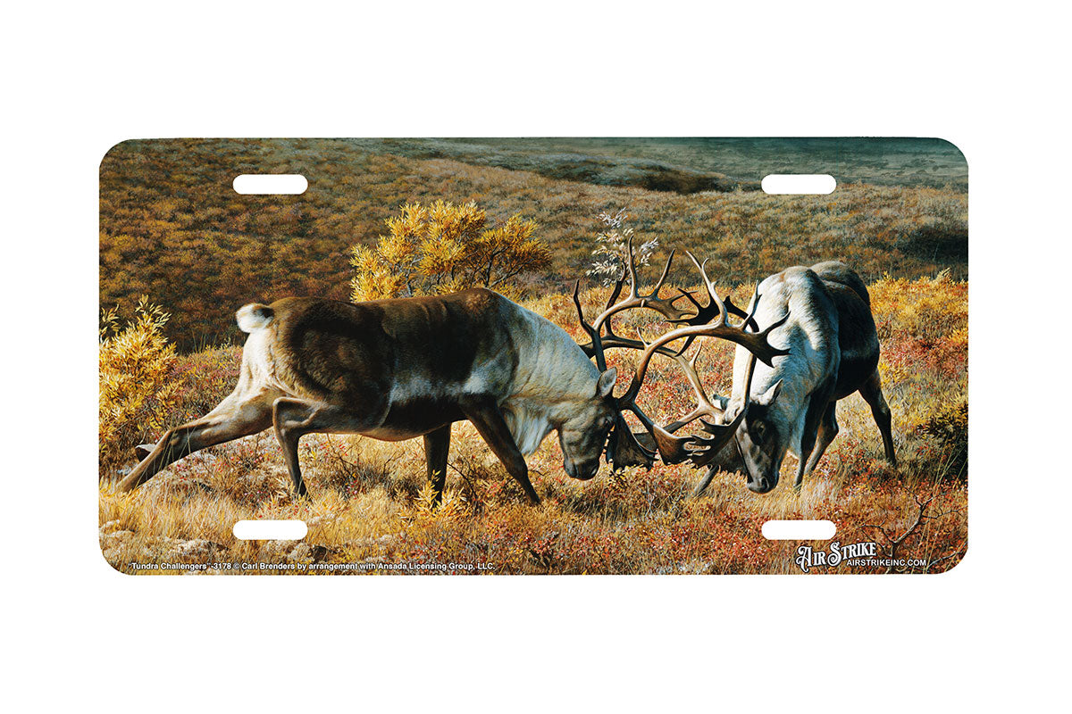 "Tundra Challengers" - Decorative License Plate