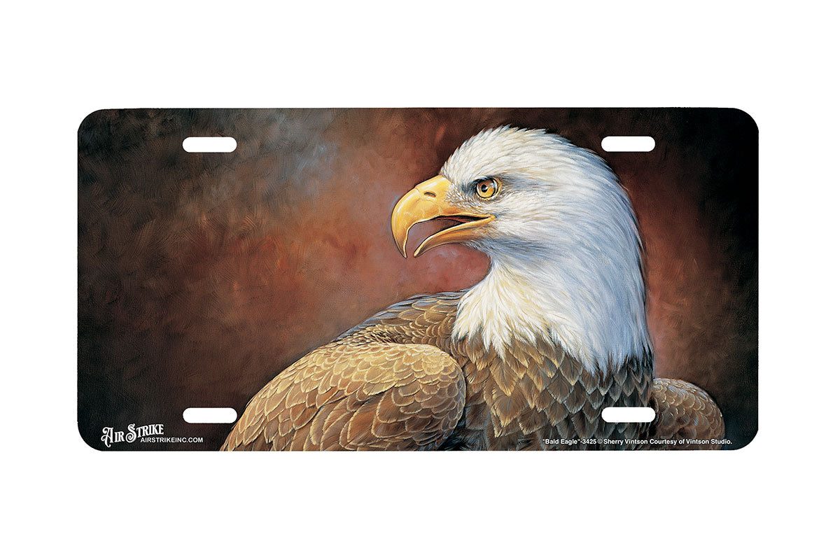 "Bald Eagle" - Decorative License Plate