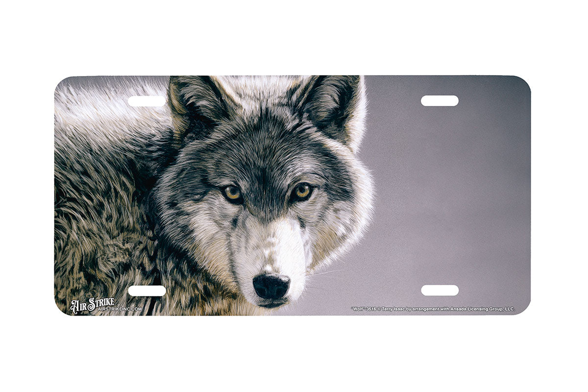 "Wolf" - Decorative License Plate