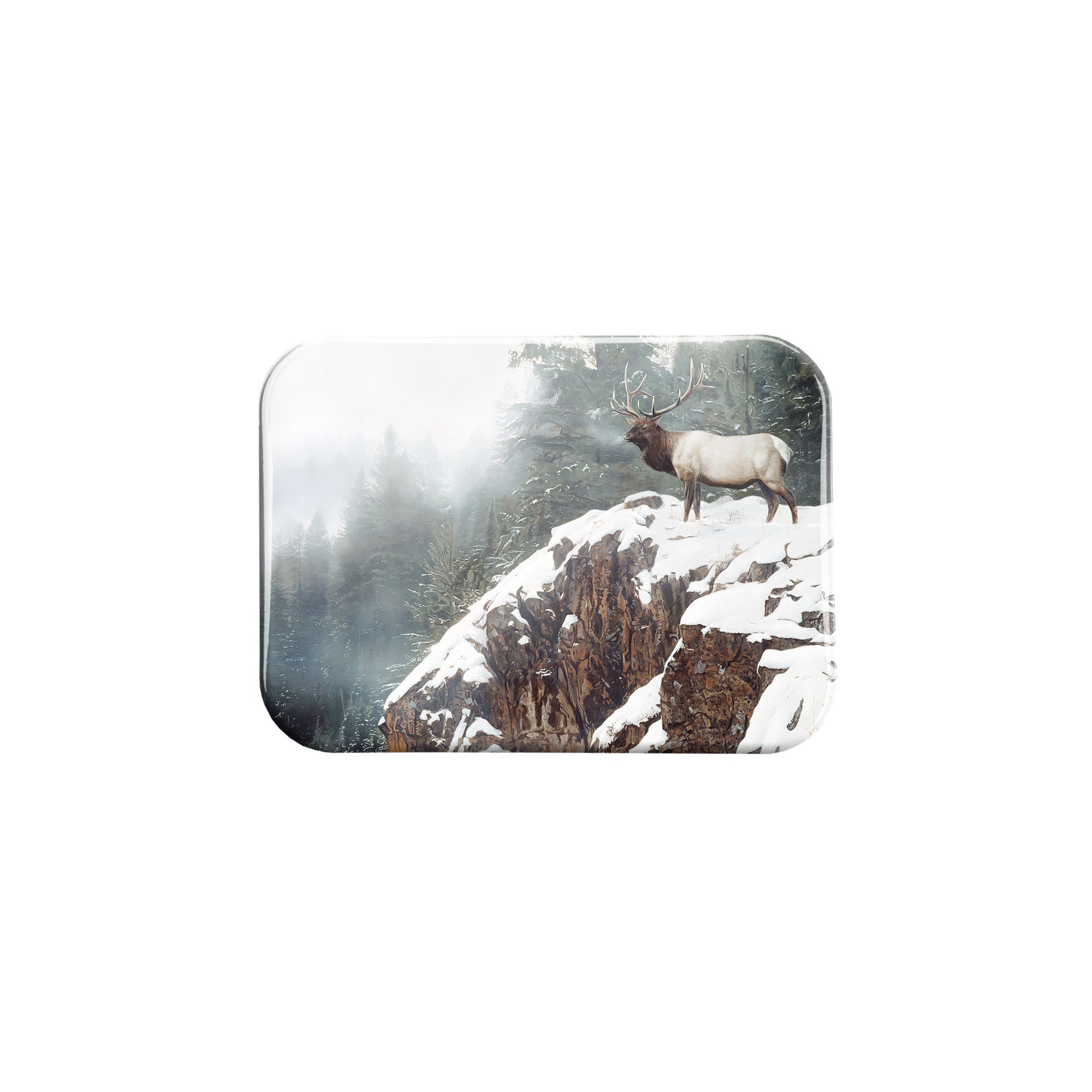 "King of the Mountain" - 2.5" X 3.5" Rectangle Fridge Magnets