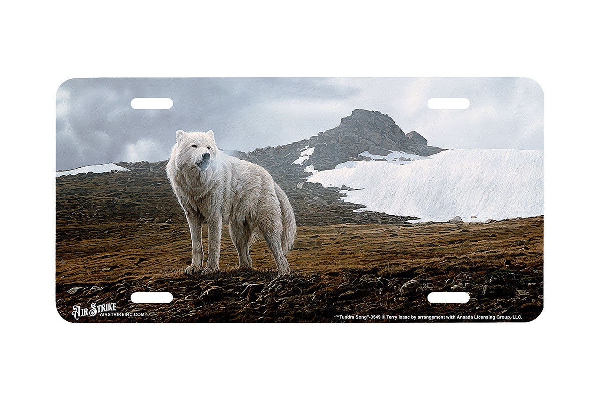 "Tundra Song" - Decorative License Plate