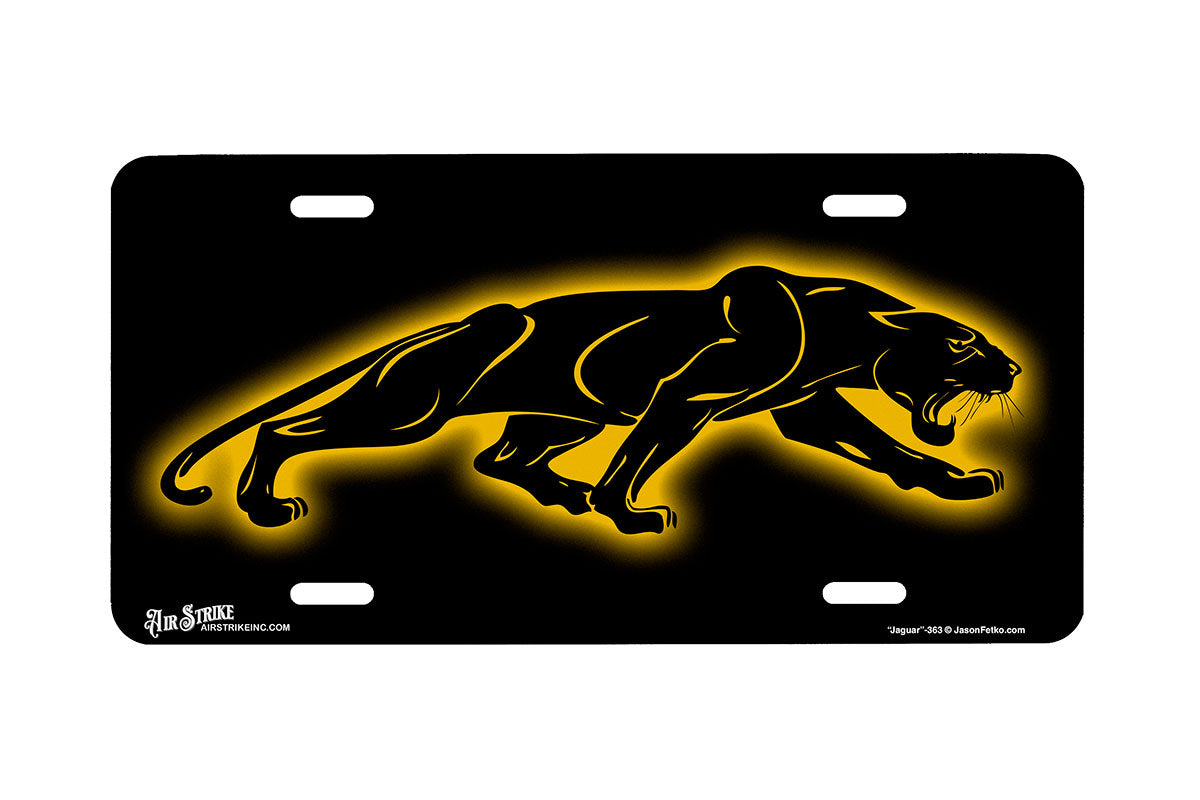 "Jaguar" - Decorative License Plate