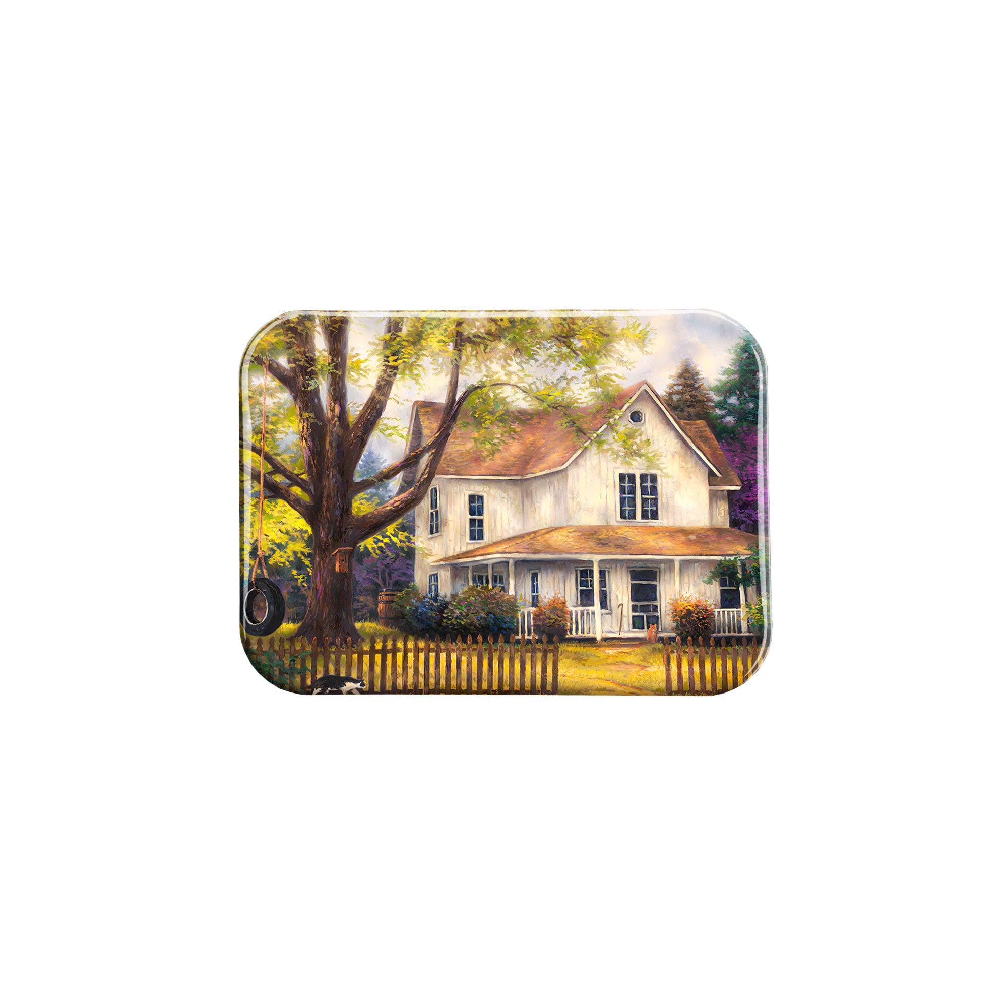 "Simple Country" - 2.5" X 3.5" Rectangle Fridge Magnets