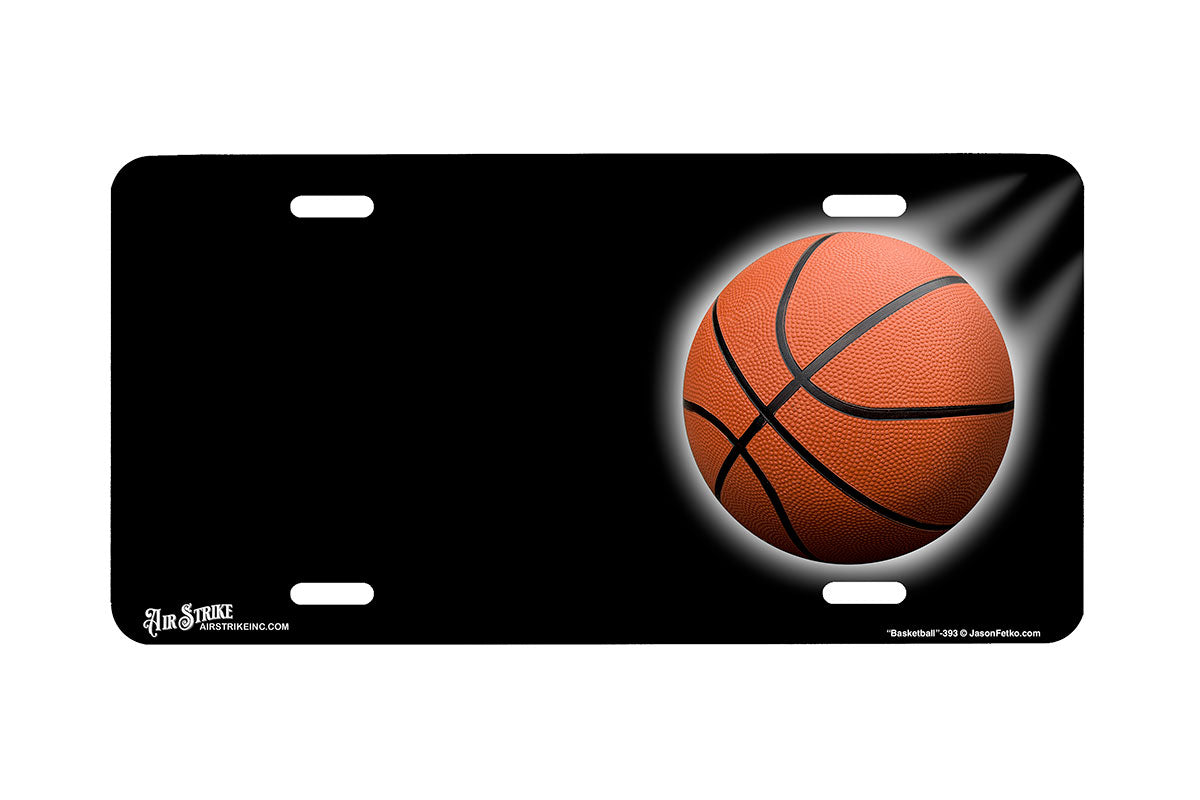 "Basketball" - Decorative License Plate