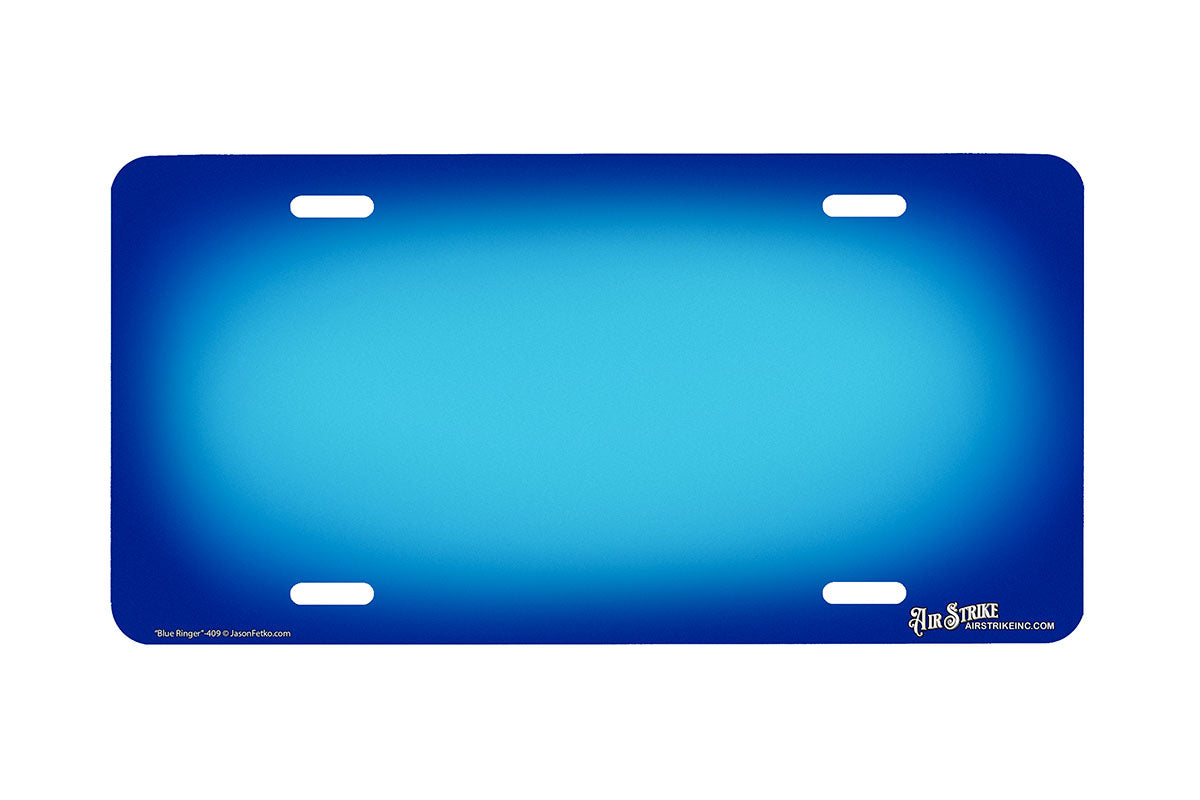 "Blue Ringer" - Decorative License Plate