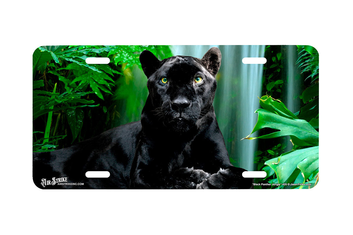 "Black Panther" - Decorative License Plate