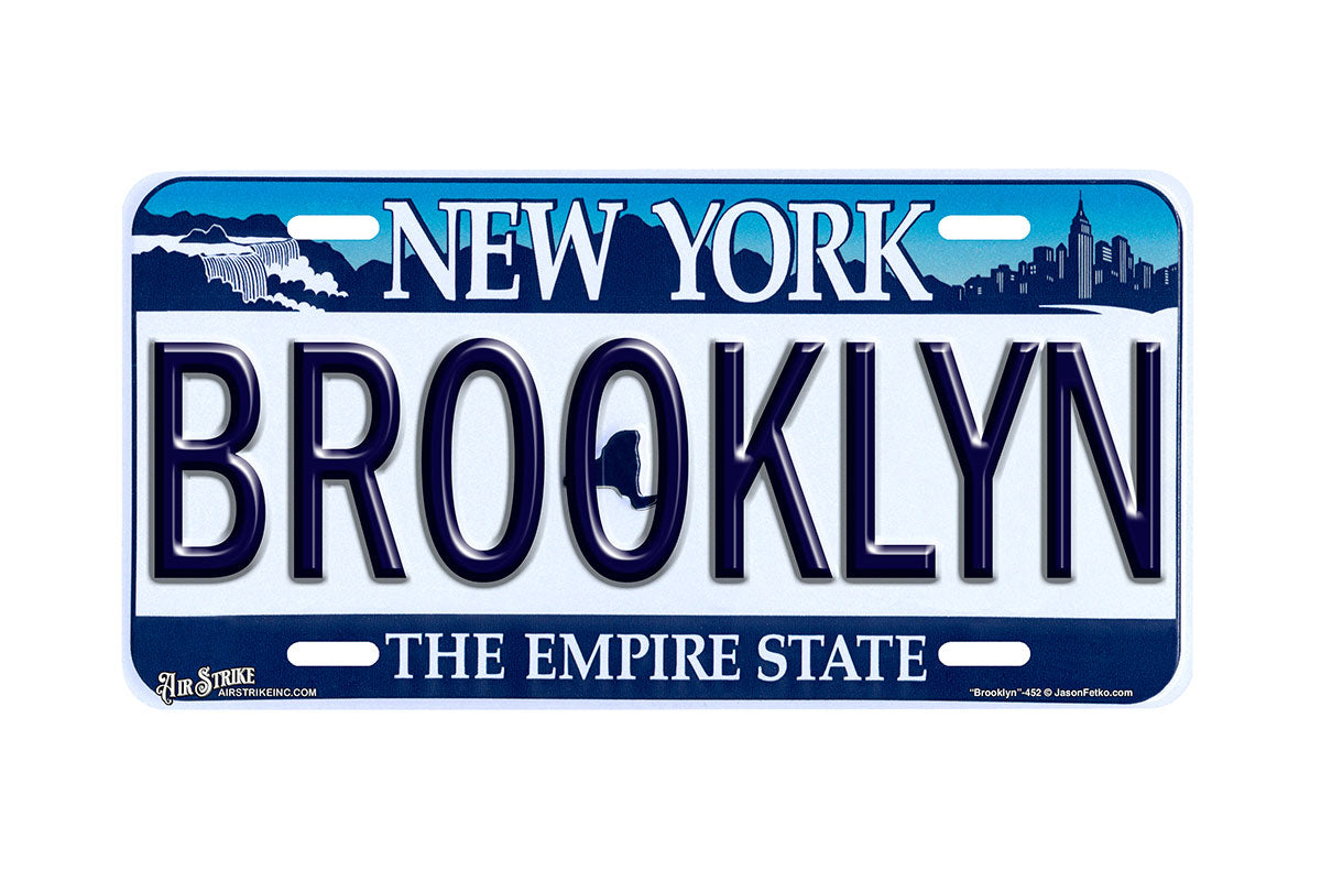 "Brooklyn" - Decorative License Plate