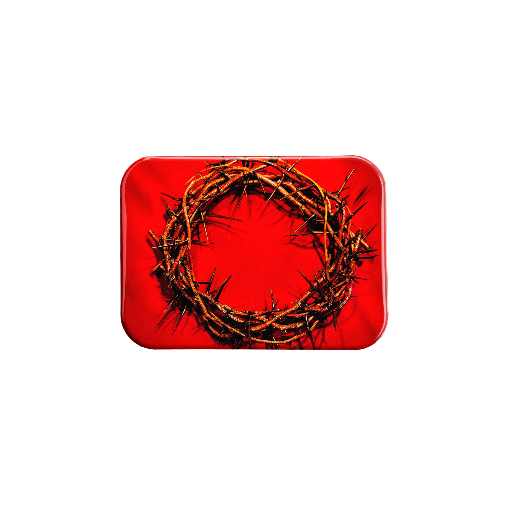 "Crown of Thorns" - 2.5" X 3.5" Rectangle Fridge Magnets