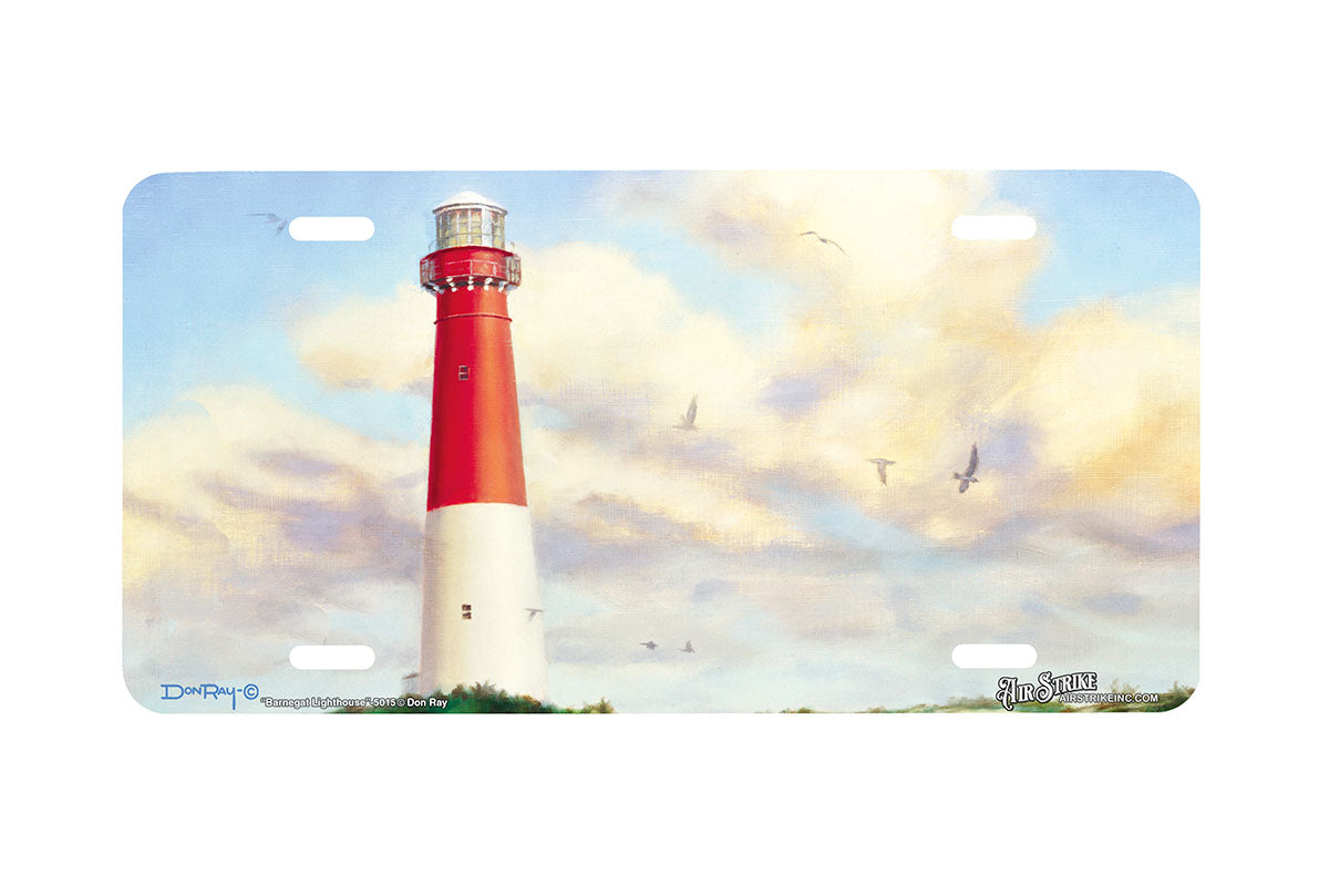 "Barnegat Lighthouse" - Decorative License Plate