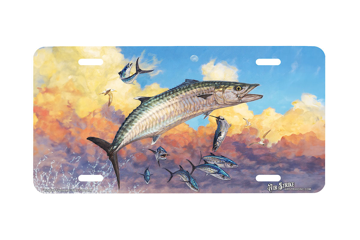 "Kingfish Tournmant" - Decorative License Plate