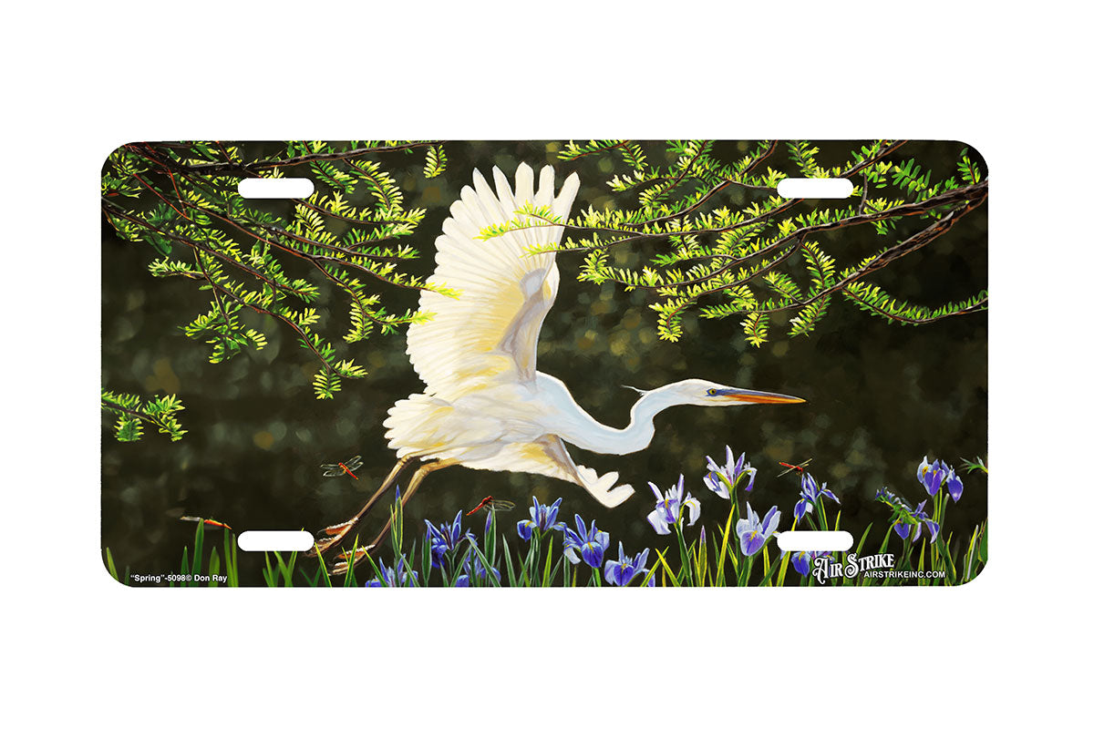 "Spring" - Decorative License Plate