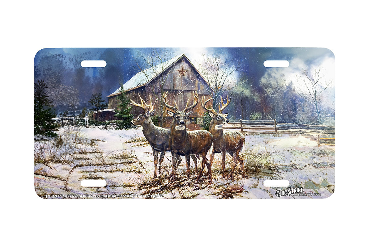"The Three Kings" - Decorative License Plate