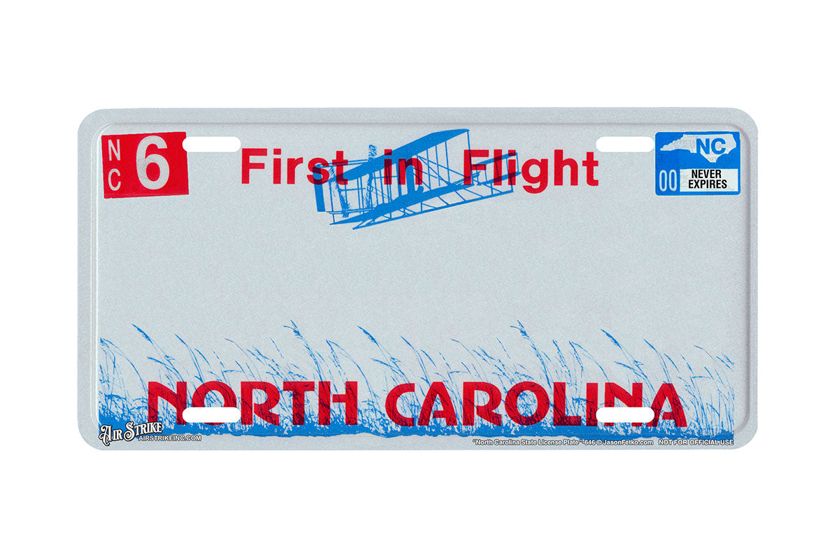 "North Carolina State Plate" - Decorative License Plate