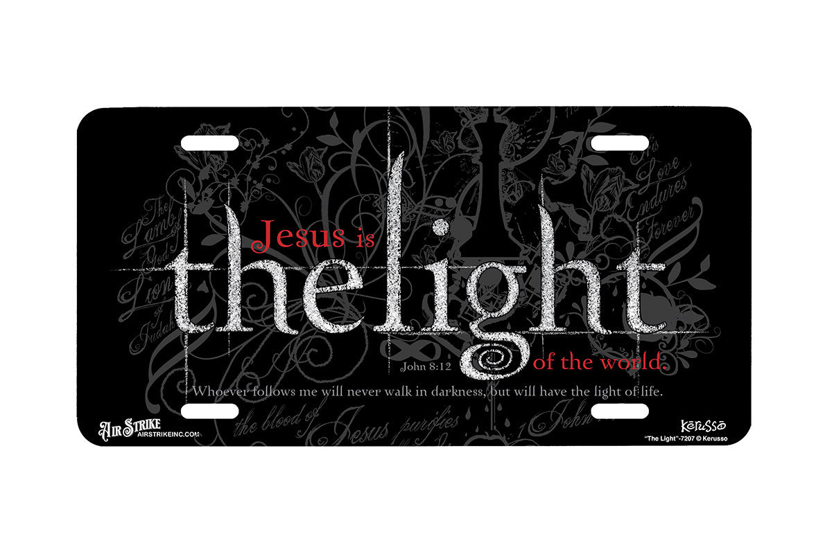 "The Light" - Decorative License Plate