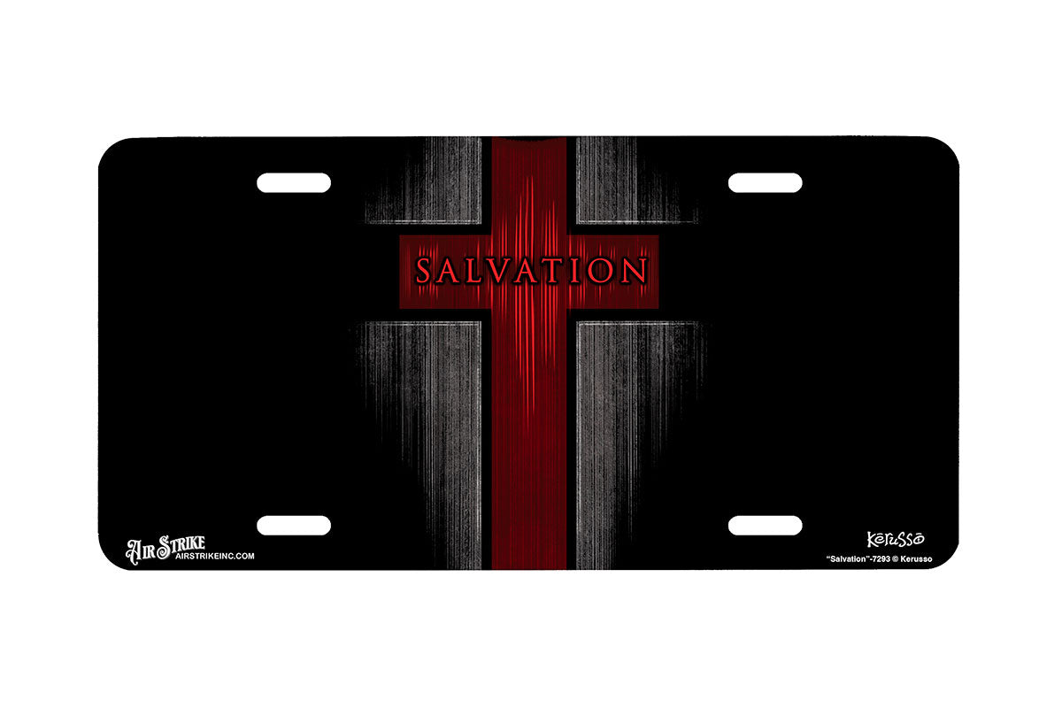 "Salvation" - Decorative License Plate