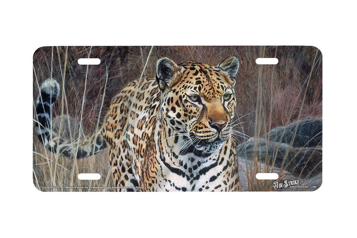 "Leopard" - Decorative License Plate
