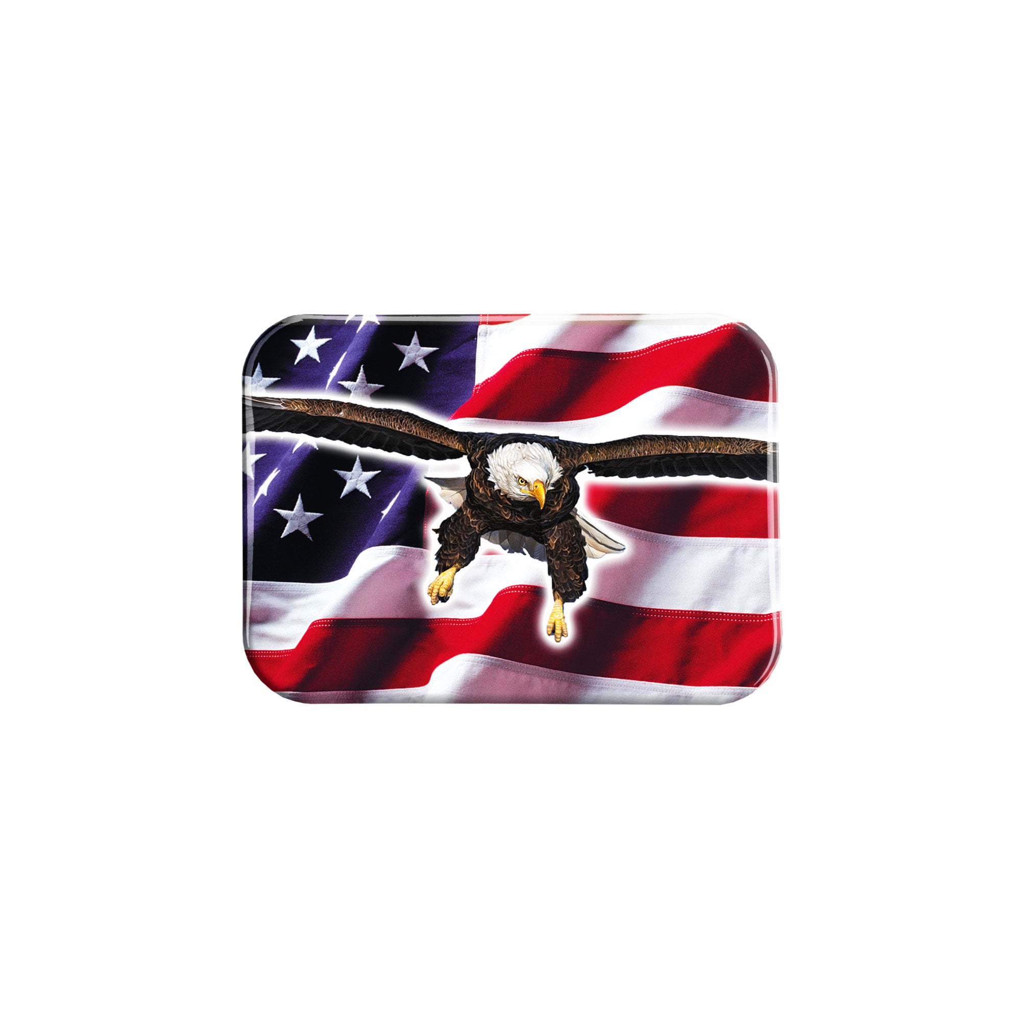 "American Icon Flag" - 2.5" X 3.5" Rectangle Fridge Magnets