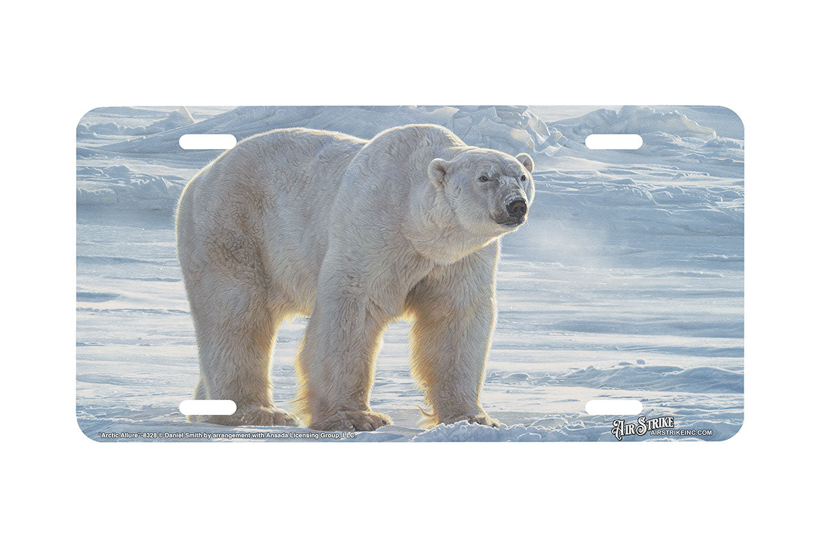 "Arctic Allure" - Decorative License Plate