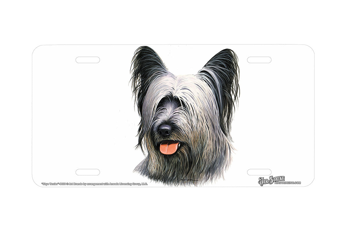"Skye Terrier" - Decorative License Plate