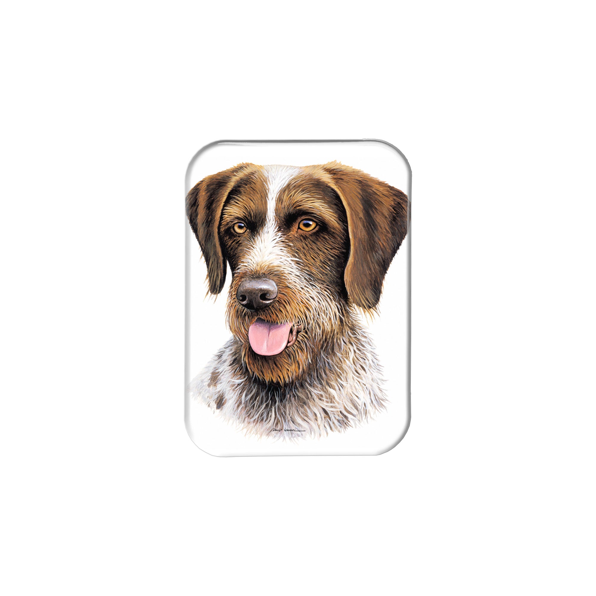 "German Wirehaired Pointer" - 2.5" X 3.5" Rectangle Fridge Magnets