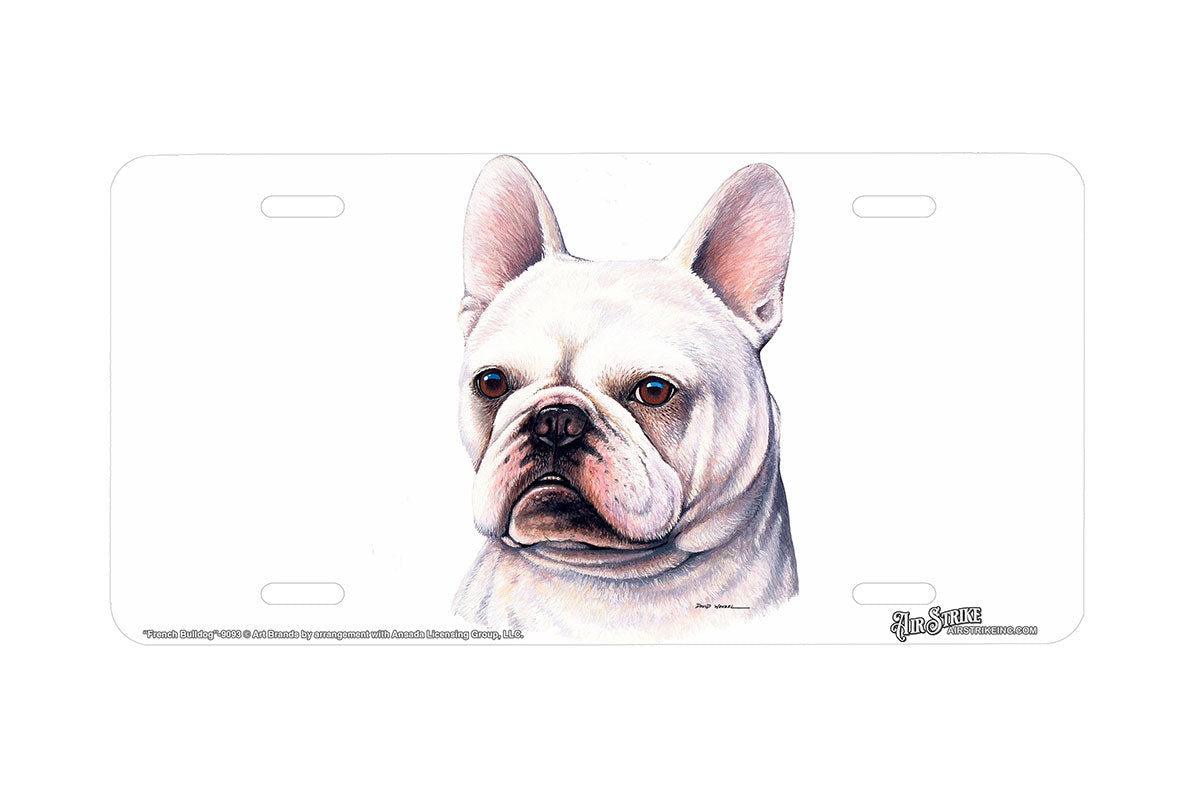 "French Bulldog" - Decorative License Plate
