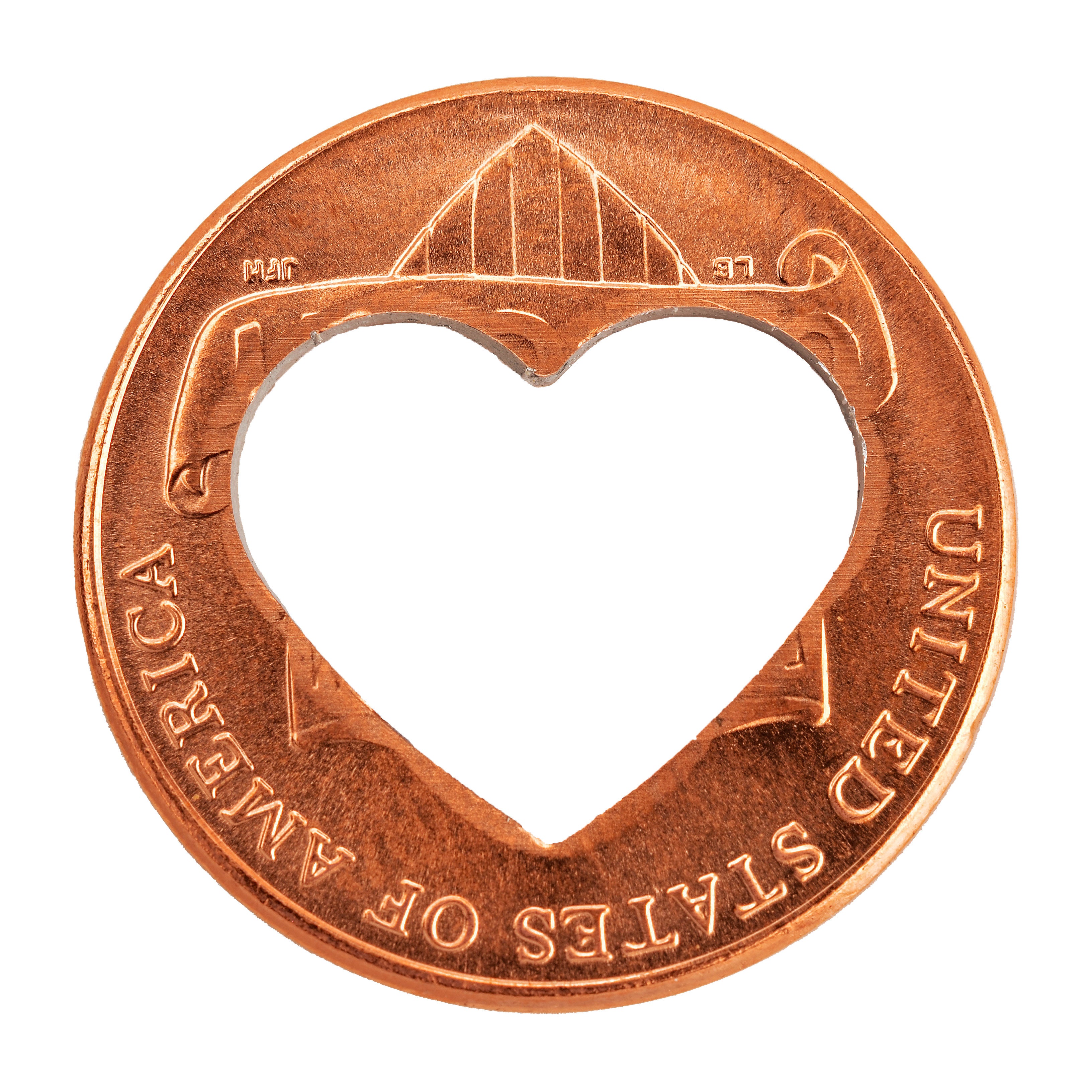 2022 Heart Pennies from Heaven Heart Penny