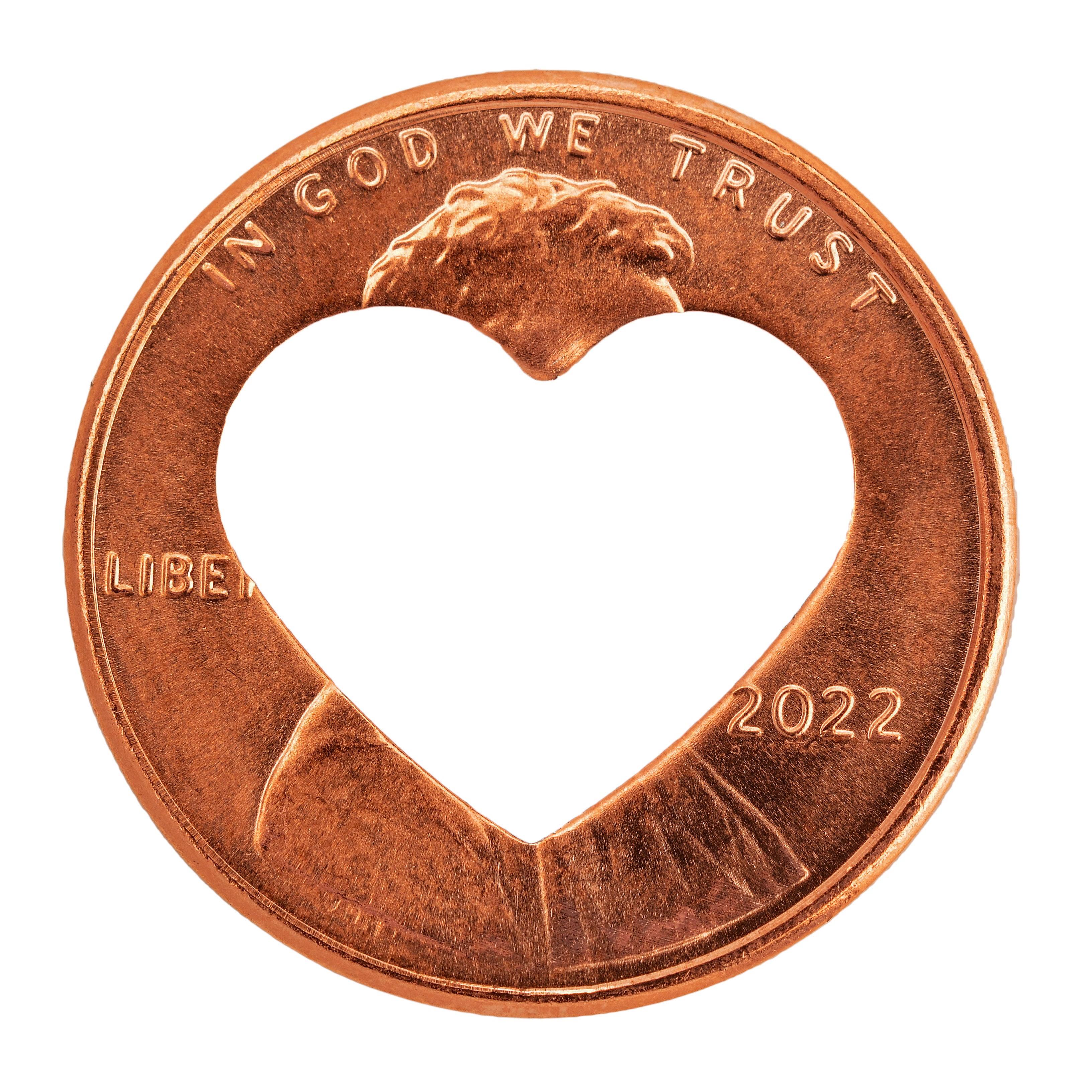 2022 Heart Pennies from Heaven Heart Penny