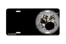 Airstrike® 327-"Drums" Drum Airbrushed License Plates