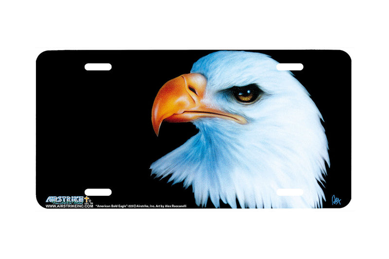 Airstrike® 223-"American Bald Eagle" License Plate