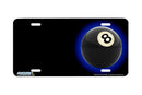 Airstrike® 251-"Eight Ball" Eight Ball License Plates