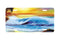 Airstrike® Beach License Plate 228-"Morning Sunrise" License Plate