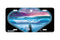 Airstrike® 231-"Crystal Moonlight" License Plate