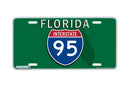 Airstrike® 618-"Florida I-95"-License Plate