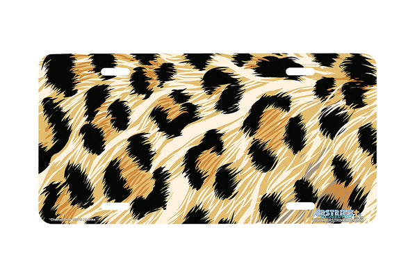Airstrike® 272-"Cheetah Print" Cheetah Print License Plates