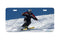 Airstrike® 256-"Snow Skier" Skier License Plates