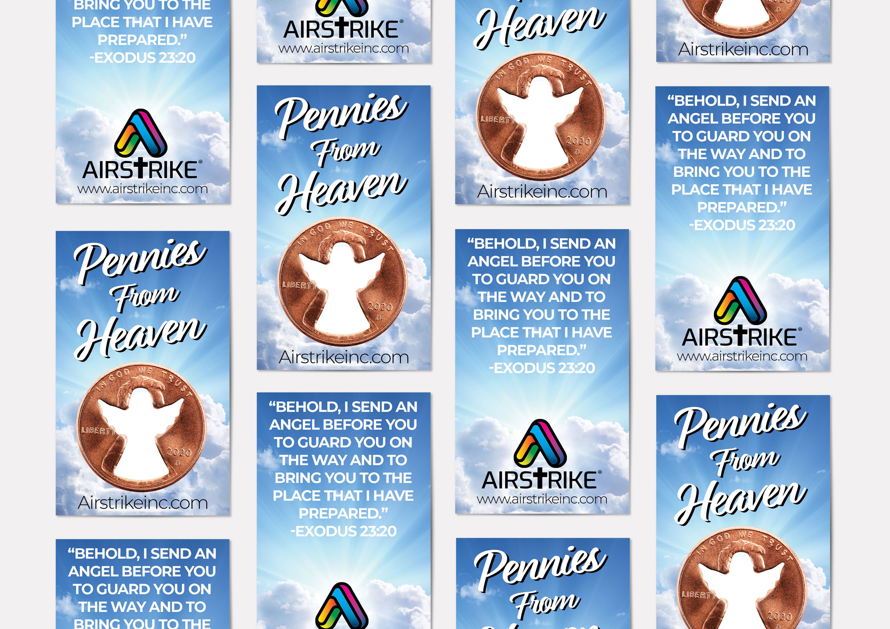 Angel Pennies From Heaven Card - Guard