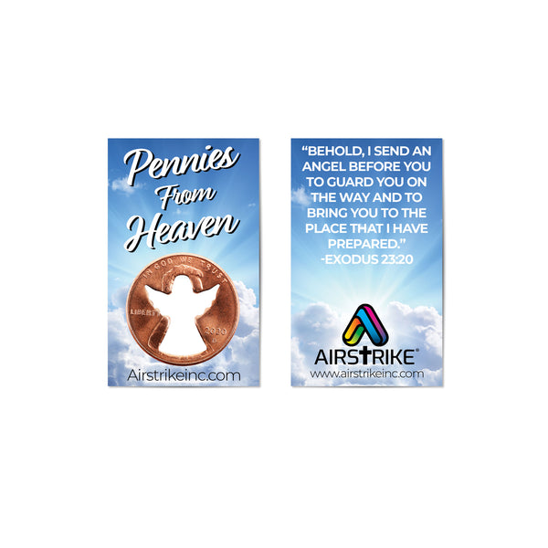 Angel Pennies From Heaven Card - Guard