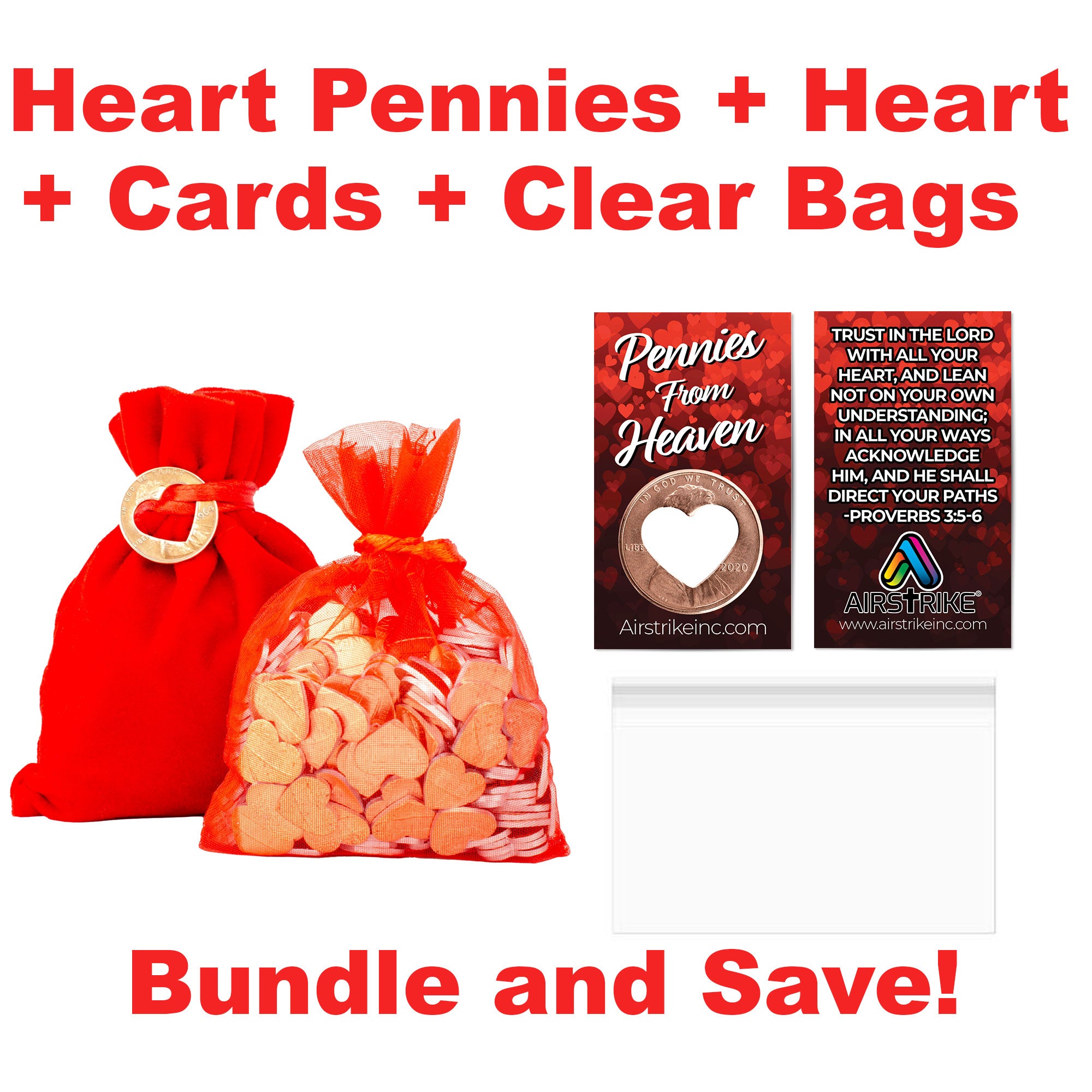 Heart Pennies from Heaven Card Bundle