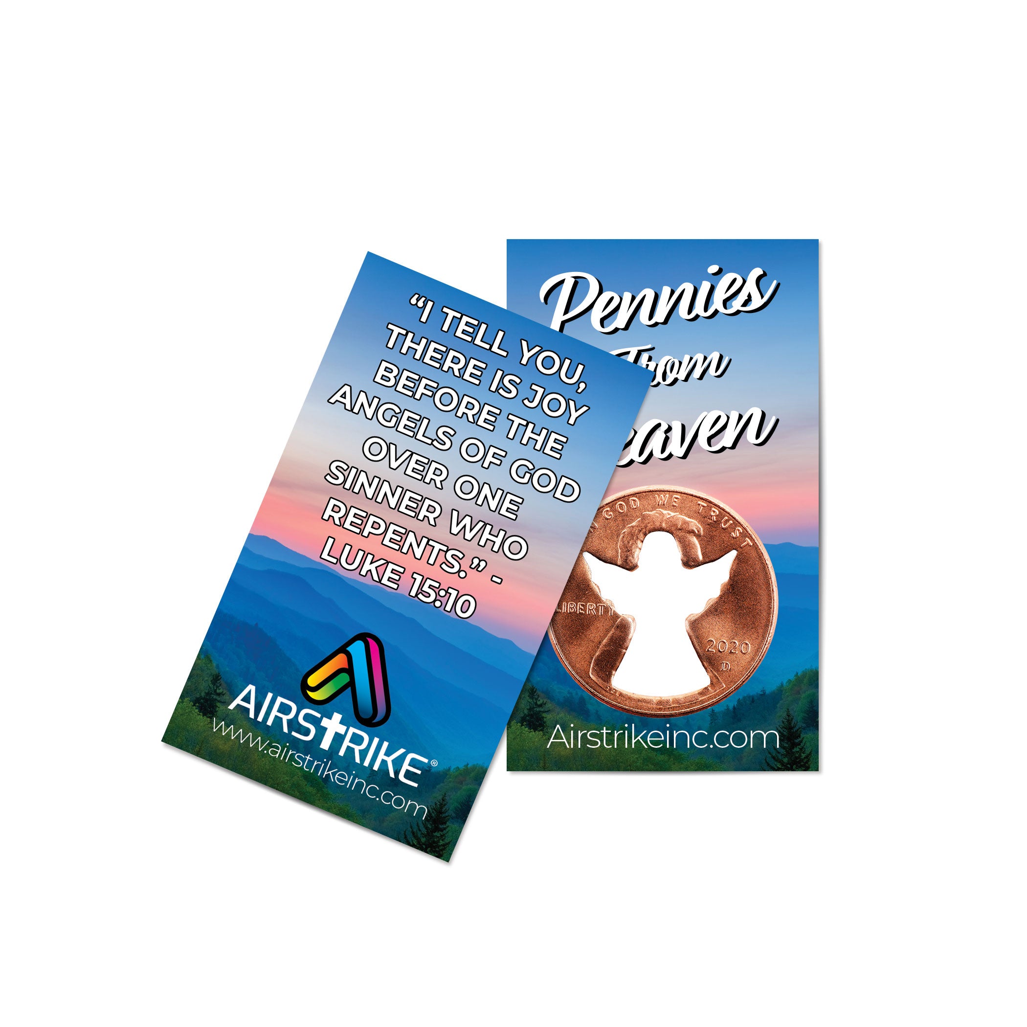 Angel Pennies From Heaven Card - Joy Over One