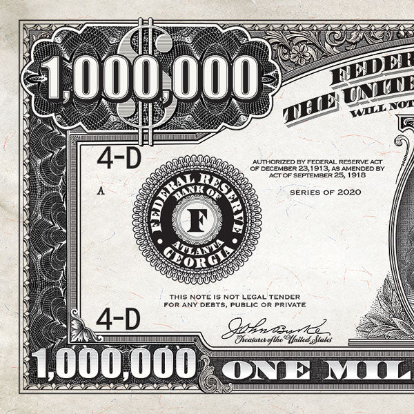 Million Dollar Bill - Gospel Tract for Christians